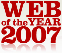 Web of the Year 2007